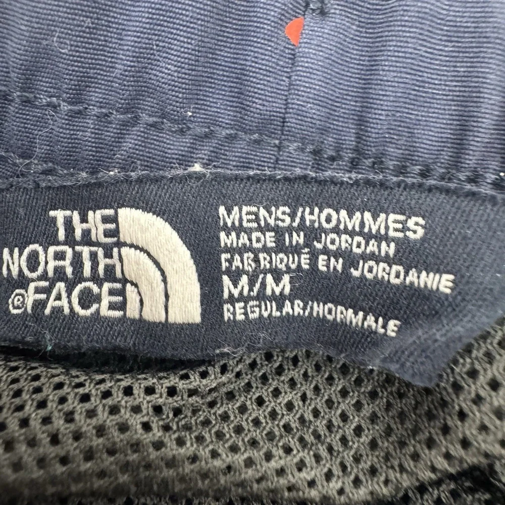 The North Face Class V Pull On Swim Trunks Shorts Mens M Medium Blue Nylon Lined